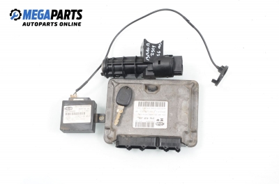 Компютър с контактен ключ и имобилайзер за Fiat Brava Hatchback (10.1995 - 06.2003) 1.6 16V (182.BB), 103 к.с., № IAW 49F.B9
