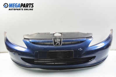 Предна броня за Peugeot 307 Break (03.2002 - 12.2009), комби, позиция: предна