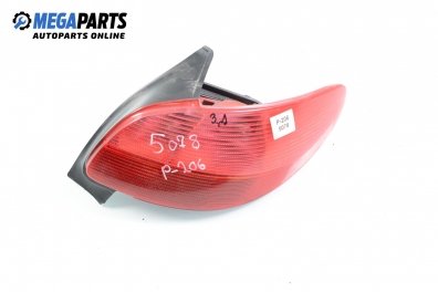 Стоп за Peugeot 206 Hatchback (08.1998 - 12.2012), хечбек, позиция: дясна