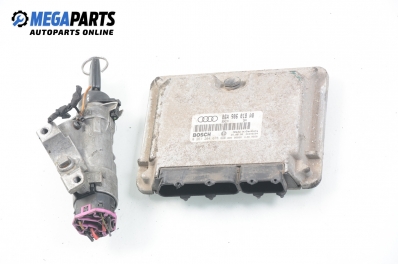 Компютър с контактен ключ за Audi A3 Hatchback I (09.1996 - 05.2003) 1.8 T, 150 к.с., № Bosch 0 261 204 678