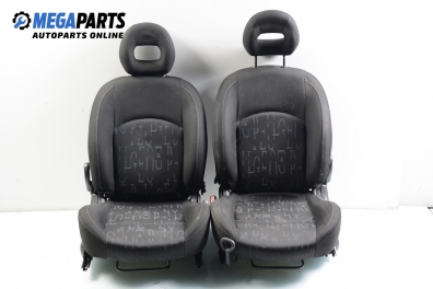 Комплект салон за Peugeot 206 Hatchback (08.1998 - 12.2012), 2+1 вр.