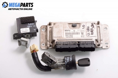Компютър с контактен ключ за Citroen C1 Hatchback (06.2005 - 06.2014) 1.0, 68 к.с., № Bosch 0 261 208 702