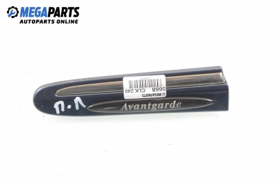 Външни лайсни за Mercedes-Benz CLK-Class Coupe (C209) (06.2002 - 05.2009), купе, позиция: лява