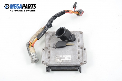 Компютър с контактен ключ и четец за Citroen Xsara Picasso (09.1999 - 06.2012) 2.0 HDi, 90 к.с., № Bosch 0 281 010 137