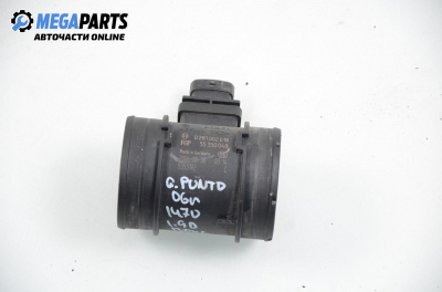 Дебитомер за Fiat Punto Grande Punto (06.2005 - 07.2012) 1.9 D Multijet, 130 к.с., № Bosch 0 281 002 618