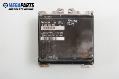 Компютър двигател за Mercedes-Benz 124 Sedan (12.1984 - 06.1993) 220 E (124.022), 150 к.с., № Bosch 0 261 200 442