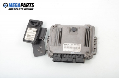 Компютър с четец и карта за Renault Scenic II Minivan (06.2003 - 07.2010) 1.9 dCi (JM0G, JM12, JM1G, JM2C), 120 к.с., № Bosch 0 281 011 776