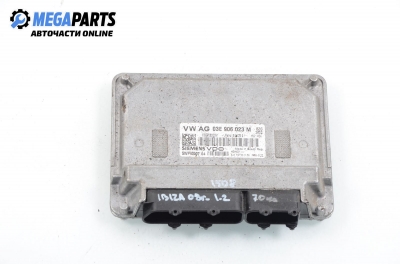 Компютър двигател за Seat Ibiza V Hatchback (03.2008 - 03.2017) 1.2, 70 к.с., № 03E 906 023 M