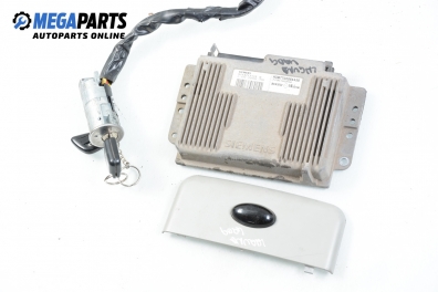 Компютър с контактен ключ и четец за Renault Laguna I Hatchback (11.1993 - 08.2002) 1.8, 94 к.с., № Siemens S113717115