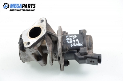 EGR-клапан за Peugeot 307 Hatchback (08.2000 - 12.2012) 1.6 HDi 110, 109 к.с.