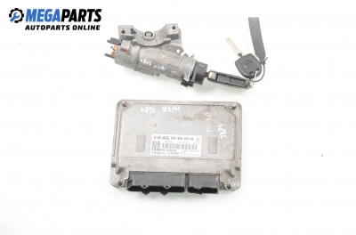 Компютър с контактен ключ за Seat Ibiza V Hatchback (03.2008 - 03.2017) 1.2, 70 к.с., № Siemens 5WP40507