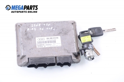 Компютър с контактен ключ за Audi A3 Hatchback I (09.1996 - 05.2003) 1.6, 101 к.с., № 06A 906 019 BG