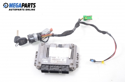 Компютър с контактен ключ за Peugeot 307 Hatchback (08.2000 - 12.2012) 1.4 HDi, 68 к.с., № Bosch 0 281 010 390