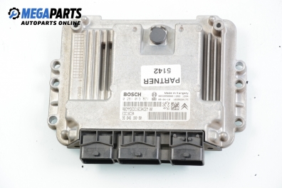 Компютър двигател за Peugeot Partner Tepee (04.2008 - 08.2018) 1.6 HDi, 75 к.с., № Bosch 0 281 013 871