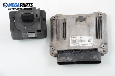 Компютър с контактен ключ за Fiat Croma Station Wagon (06.2005 - 08.2011) 1.9 D Multijet, 150 к.с., № Bosch 0 281 012 963