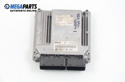 Компютър двигател за BMW 5 Series E60 Sedan (E60) (07.2003 - 03.2010) 530 d, 218 к.с., № Bosch 0 281 011 224