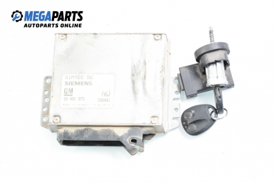 Компютър с контактен ключ за Opel Omega B Sedan (03.1994 - 07.2003) 2.0 16V, 136 к.с., № GM 90 491 975