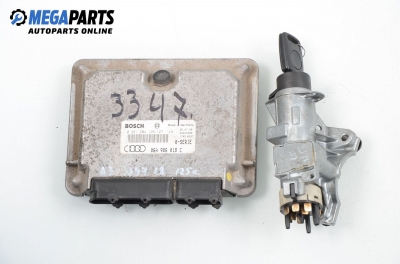 Компютър с контактен ключ за Audi A3 Hatchback I (09.1996 - 05.2003) 1.8, 125 к.с., № Bosch 0 261 204 126/127