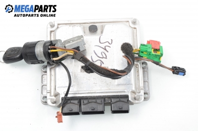Компютър с контактен ключ за Peugeot 307 Hatchback (08.2000 - 12.2012) 2.0 HDi 90, 90 к.с., № Bosch 0 281 011 341