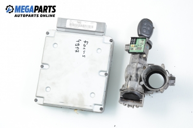 Компютър с контактен ключ за Ford Focus I Estate (02.1999 - 12.2007) 1.8 Turbo DI / TDDi, 90 к.с., № YS4F-12A650-PA