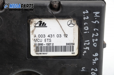 Помпа ABS за Mercedes-Benz C-Class Estate (S202) (06.1996 - 03.2001), № A 003 431 03 12