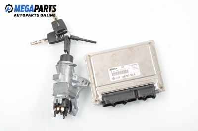 Компютър с контактен ключ за Audi A4 Sedan B5 (11.1994 - 09.2001) 1.8, 125 к.с., № Bosch 0 261 204 182