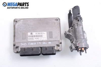 Компютър с контактен ключ за Skoda Fabia I Hatchback (08.1999 - 03.2008) 1.4, 60 к.с., № 047 906 033 E