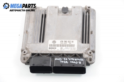 Компютър двигател за Volkswagen Touareg SUV (10.2002 - 01.2013) 5.0 V10 TDI, 313 к.с., № Bosch 0 281 011 481