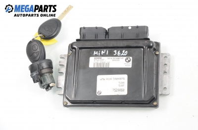 Компютър с контактен ключ за Mini Hatchback (R50, R53) (06.2001 - 09.2006) One, 90 к.с., № Siemens S118012001