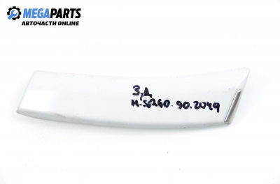 Външни лайсни за Mercedes-Benz 124 Sedan (12.1984 - 06.1993), седан, позиция: задна, дясна