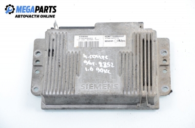 Компютър двигател за Renault Megane I Coach (03.1996 - 08.2003) 1.6 e (DA0F), 90 к.с., № Siemens S105300201E