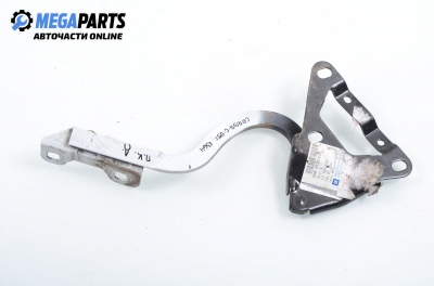 Панта преден капак за Opel Corsa C Hatchback (09.2000 - 12.2009), 4+1 вр., хечбек, позиция: предна, дясна