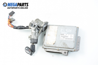 Компютър с контактен ключ за Peugeot 406 Sedan (08.1995 - 01.2005) 2.0 16V, 132 к.с., № Bosch 0 261 204 066