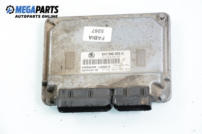 Компютър двигател за Skoda Fabia I Hatchback (08.1999 - 03.2008) 1.4, 60 к.с., № 047 906 033 D