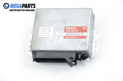 Компютър двигател за BMW 3 Series E30 Sedan (09.1982 - 03.1992) 318 i, 113 к.с., № Bosch 0 261 200 157