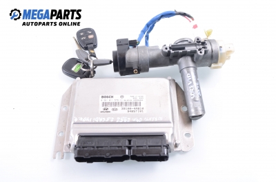 Компютър с контактен ключ за Kia Sorento I SUV (08.2002 - 12.2009) 2.5 CRDi, 140 к.с., № Bosch 0 281 011 579