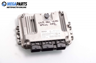 Компютър двигател за Citroen C4 Grand Picasso I (10.2006 - 12.2013) 1.6 HDi, 109 к.с., № Bosch 0 281 012 98