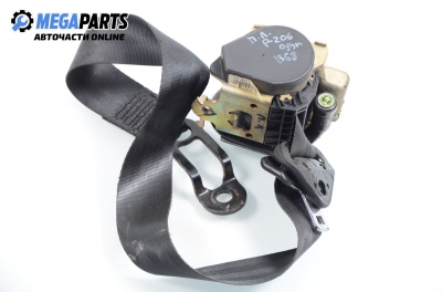 Предпазен колан за Peugeot 206 Hatchback (08.1998 - 12.2012), 4+1 вр., позиция: предна, лява