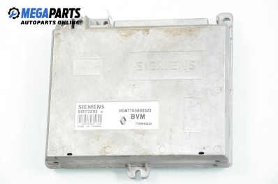 Компютър двигател за Renault Espace II Minivan (01.1991 - 12.1996) 2.0 (J636), 103 к.с., № Siemens S101723113 B