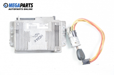Компютър с контактен ключ за Renault Megane I Hatchback (08.1995 - 12.2004) 1.6 e (BA0F, BA0S), 90 к.с., № Siemens S115300203