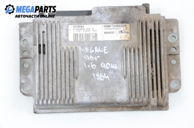 Компютър двигател за Renault Megane I Hatchback (08.1995 - 12.2004) 1.6 e (BA0F, BA0S), 90 к.с., № SIEMENS S105300103 C