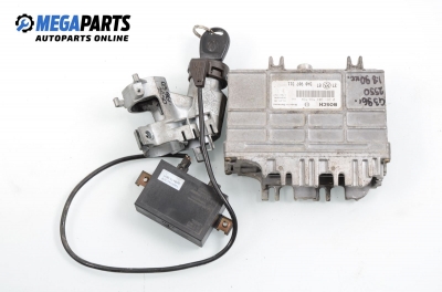 Компютър с контактен ключ и имобилайзер за Volkswagen Golf III Hatchback (08.1991 - 07.1998) 1.8, 90 к.с., № 0 261 203 593/594
