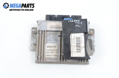 Компютър двигател за Renault Laguna II Hatchback (03.2001 - 12.2007) 1.8 16V (BG06, BG0J, BG0M), 116 к.с., № 21646548-6