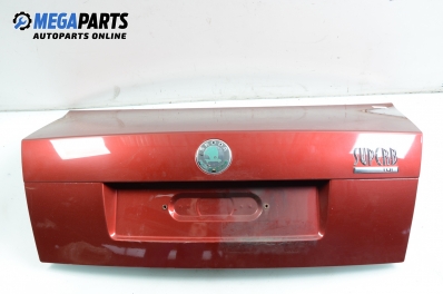 Заден капак за Skoda Superb I Sedan (12.2001 - 03.2008), 4+1 вр., седан, позиция: задна