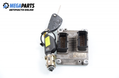 Компютър с контактен ключ за Alfa Romeo 147 Hatchback (2000-11-01 - 2010-03-01) 2.0 16V T.SPARK (937AXC1), 150 к.с., № Bosch 0 261 206 708