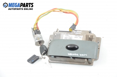 Компютър с контактен ключ за Renault Megane I Hatchback (08.1995 - 12.2004) 1.6 e (BA0F, BA0S), 90 к.с., № Siemens S115300203 A