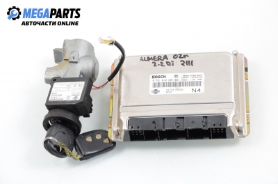 Компютър с контактен ключ и имобилайзер за Nissan Almera II Hatchback (01.2000 - 12.2006) 2.2 Di, 110 к.с., № BOSCH 0 281 010 809