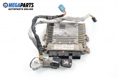 Компютър с контактен ключ за Peugeot Partner Box I (04.1996 - 12.2015) 2.0 HDi, 90 к.с., № 5WS40049C-T