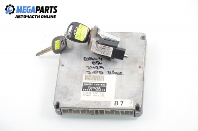 Компютър с контактен ключ за Toyota RAV4 II SUV (06.2000 - 11.2005) 2.0 D-4D 4WD, 116 к.с., № Denso 175800 5441