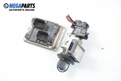 Компютър с контактен ключ и имобилайзер за Opel Corsa B Hatchback (03.1993 - 12.2002) 1.0 i 12V, 54 к.с., № Bosch 0 261 204 058